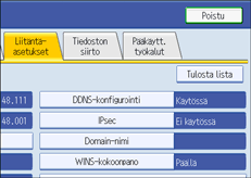 Käyttöpaneelin näyttö