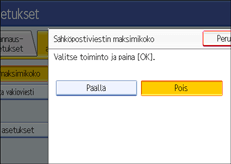 K&auml;ytt&ouml;paneelin n&auml;ytt&ouml;