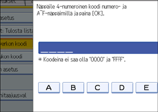 K&auml;ytt&ouml;paneelin n&auml;ytt&ouml;