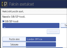 K&auml;ytt&ouml;paneelin n&auml;ytt&ouml;