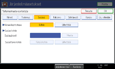 Käyttöpaneelin näyttö