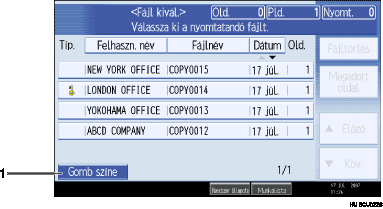 Kezel�panel k&eacute;perny�j&eacute;nek illusztr&aacute;l&aacute;sa sz&aacute;mozott jel&ouml;l&eacute;s illusztr&aacute;l&aacute;sa