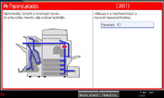A kezel�panel k&eacute;perny�je