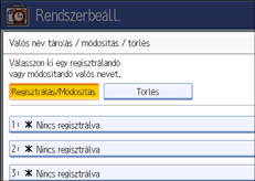 Kezel�panel k&eacute;perny�je, illusztr&aacute;ci&oacute;