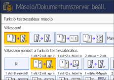 Kezel�panel k&eacute;perny�je, illusztr&aacute;ci&oacute;