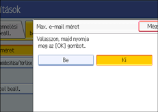 Kezel�panel k&eacute;perny�je, illusztr&aacute;ci&oacute;