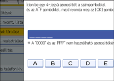 Kezel�panel k&eacute;perny�je, illusztr&aacute;ci&oacute;