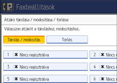 Kezel�panel k&eacute;perny�je, illusztr&aacute;ci&oacute;