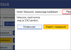Kezel�panel k&eacute;perny�je, illusztr&aacute;ci&oacute;