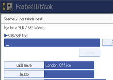 Kezel�panel k&eacute;perny�je, illusztr&aacute;ci&oacute;
