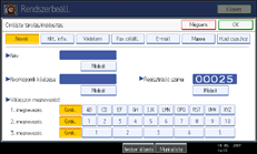 Kezel�panel k&eacute;perny�je, illusztr&aacute;ci&oacute;