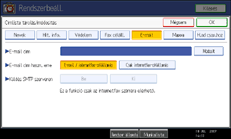 Kezel�panel k&eacute;perny�je, illusztr&aacute;ci&oacute;