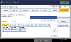 Kezel�panel k&eacute;perny�je, illusztr&aacute;ci&oacute;