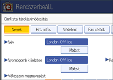 Kezel�panel k&eacute;perny�je, illusztr&aacute;ci&oacute;