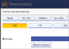 Kezel�panel k&eacute;perny�je, illusztr&aacute;ci&oacute;