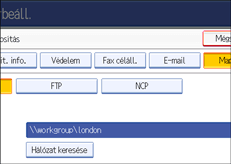 Kezel�panel k&eacute;perny�je, illusztr&aacute;ci&oacute;