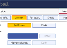 Kezel�panel k&eacute;perny�je, illusztr&aacute;ci&oacute;
