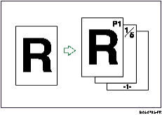 Illustration de numérotation de pages.