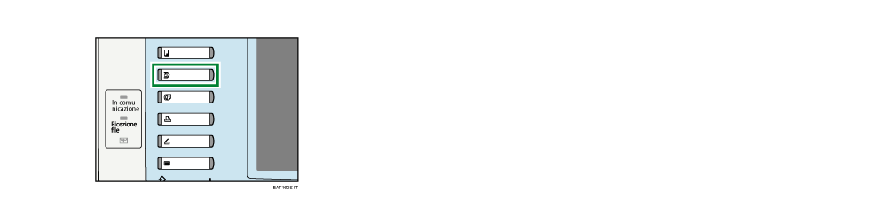 Illustrazione tasto Document Server