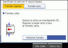 Illustrazione schermata pannello operativo