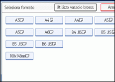 Illustrazione schermata pannello operativo