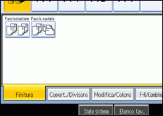 Illustrazione schermata pannello operativo