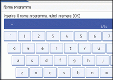 Illustrazione schermata pannello operativo