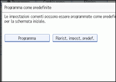 Illustrazione schermata pannello operativo
