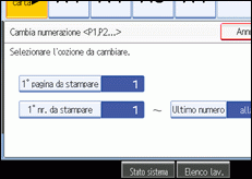 Illustrazione schermata pannello operativo