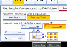 Illustrazione schermata pannello operativo