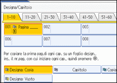 Illustrazione schermata pannello operativo