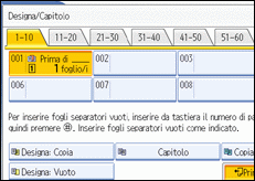 Illustrazione schermata pannello operativo