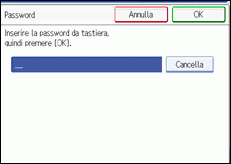 Illustrazione schermata pannello operativo
