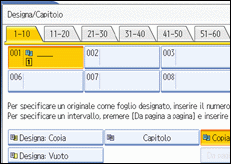 Illustrazione schermata pannello operativo