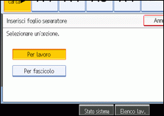 Illustrazione schermata pannello operativo