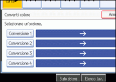 Illustrazione schermata pannello operativo