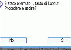 Illustrazione schermata pannello operativo