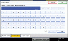 Illustrazione schermata pannello operativo