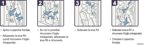 Illustrazione della procedura operativa.