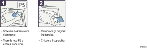 Illustrazione della procedura operativa.