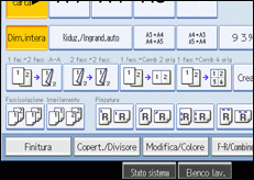 Illustrazione schermata pannello operativo