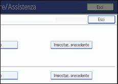 Illustrazione schermata pannello operativo