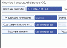 Illustrazione schermata pannello di controllo