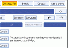 Illustrazione schermata pannello di controllo