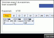 Illustrazione schermata pannello di controllo