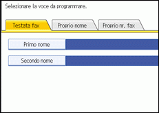 Illustrazione schermata pannello di controllo