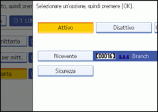 Illustrazione schermata pannello di controllo