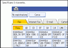 Illustrazione schermata pannello di controllo