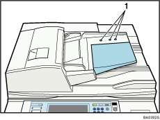 Illustration av ADF-enheten