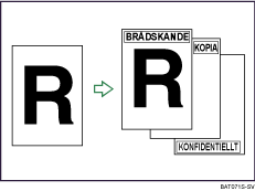 Illustration av Förinställ stämpel